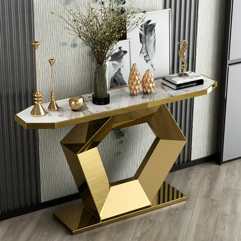 

Итальянская модель, роскошная каменная плита, панели, современный минималистичный входной шкаф, домашний настенный шкаф из нержавеющей стали