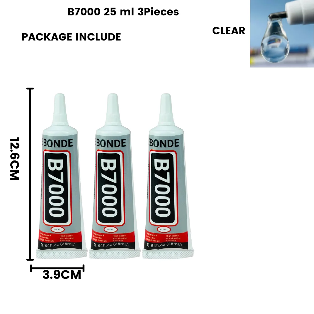 Multi-Purpose B7000 Strong Adhesive for DIY Repairs and Crafting