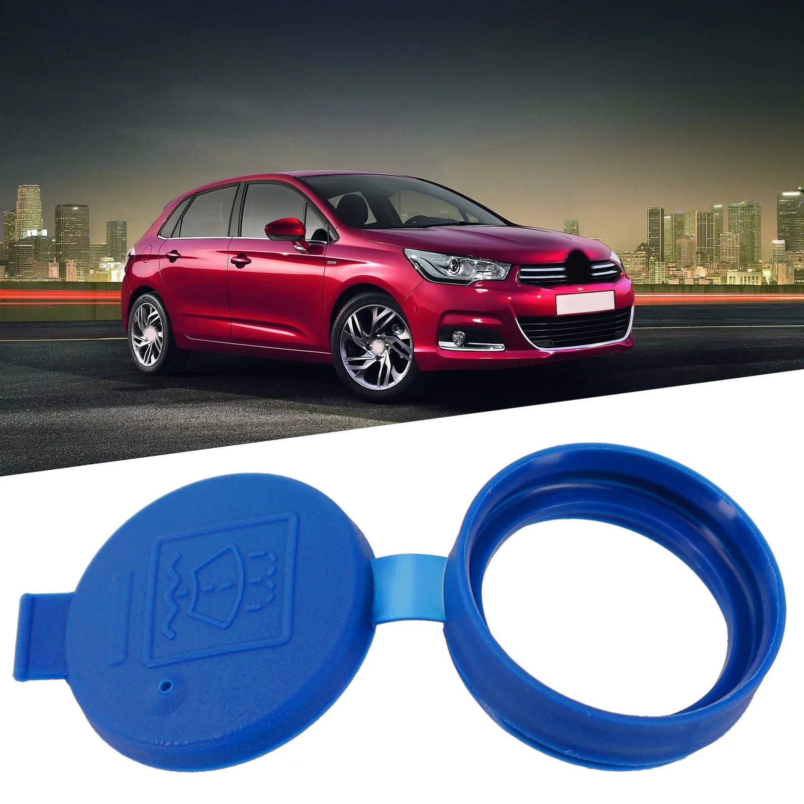 

Cover Washer Bottle Cap 1 Pc 1pcs 643244 71740943 Blue Parts Plastic Replacement Vehicle Windscreen For AlfaRomeo