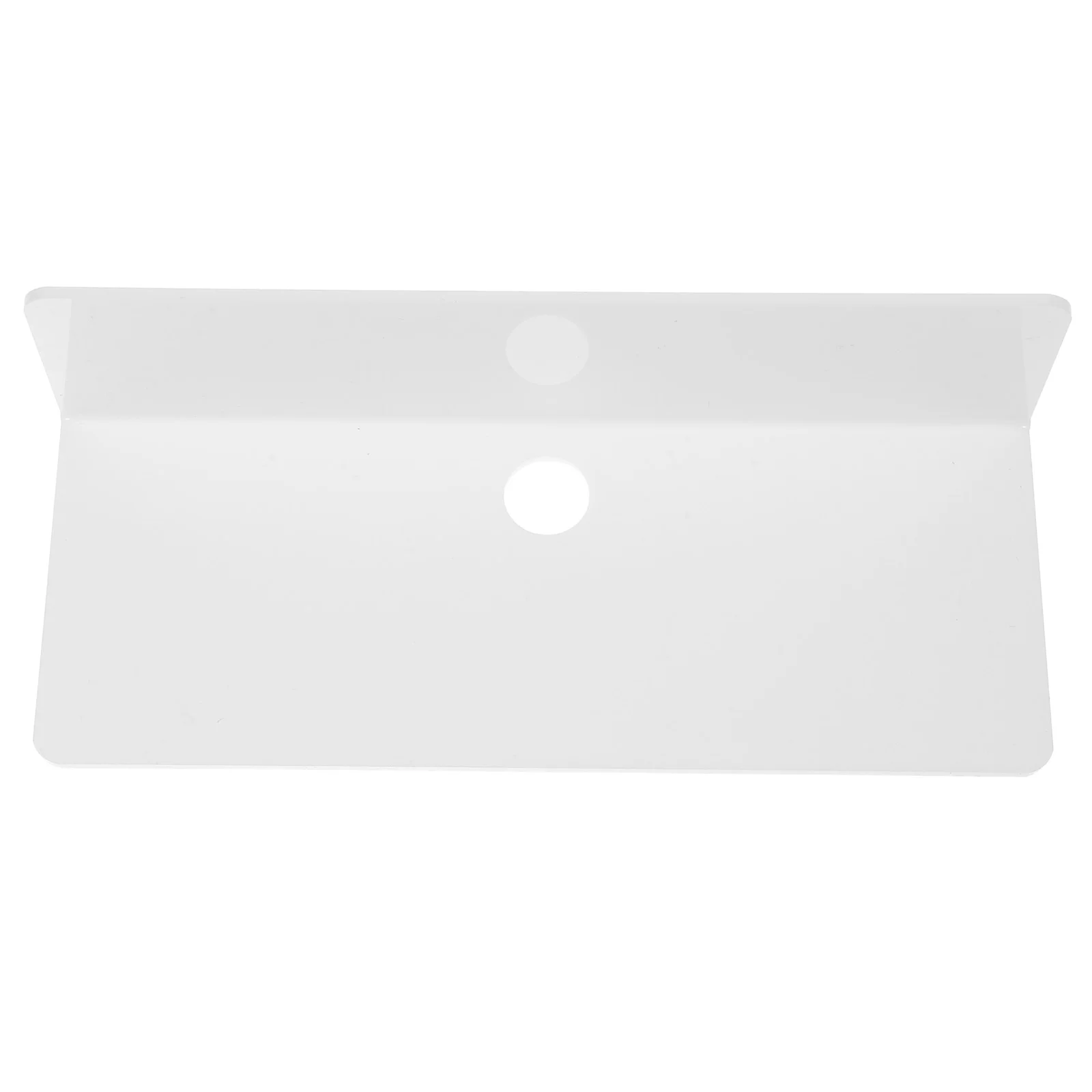 Record Holder Wall Shelf Rack Multifunctional Storage Floating No Punching Black Acrylic Hook 3
