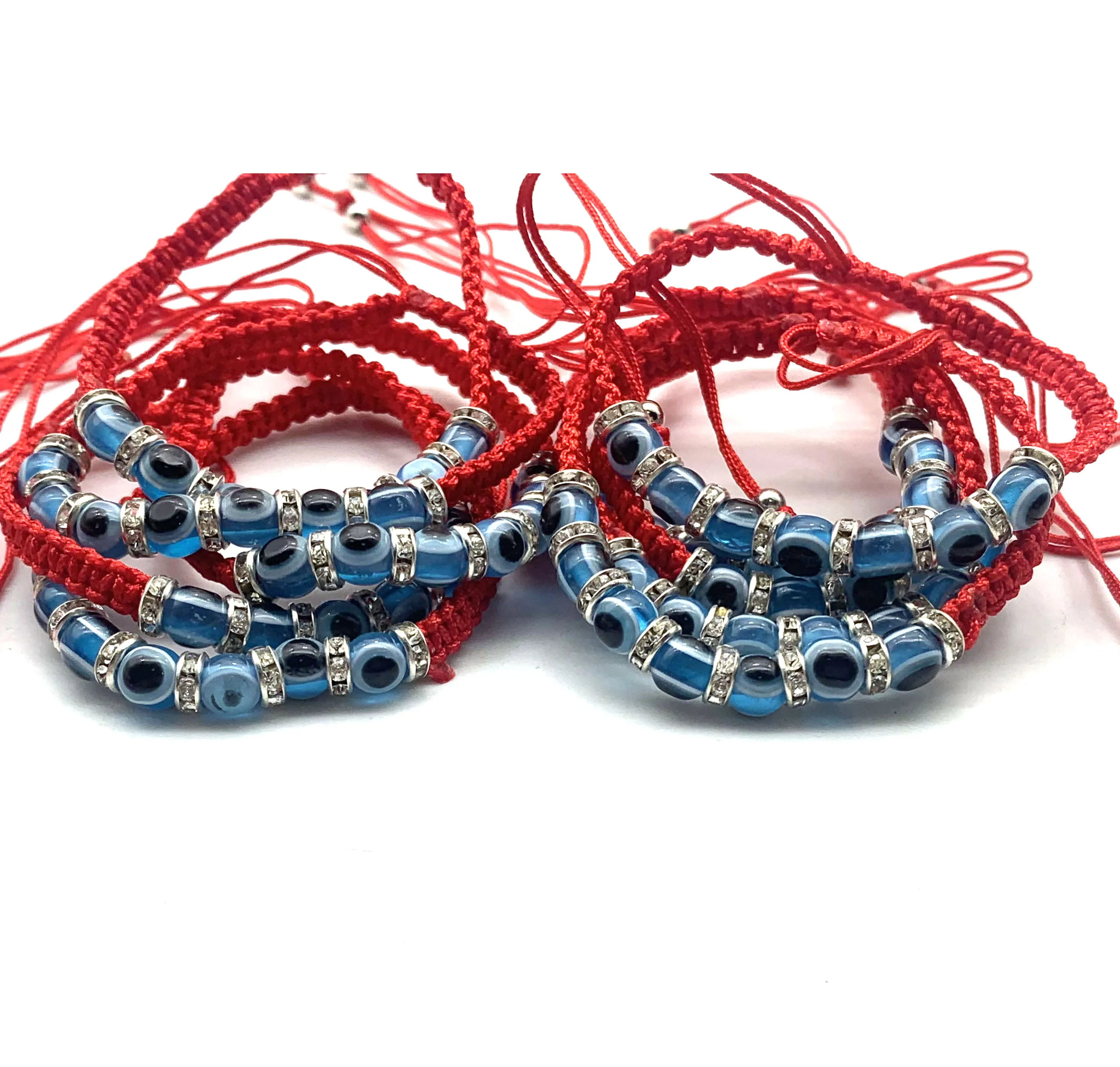 12 Devil's Eye Hand Braided Bracelets Bring Good Luck Bracelets For Men And Women Wide Variety