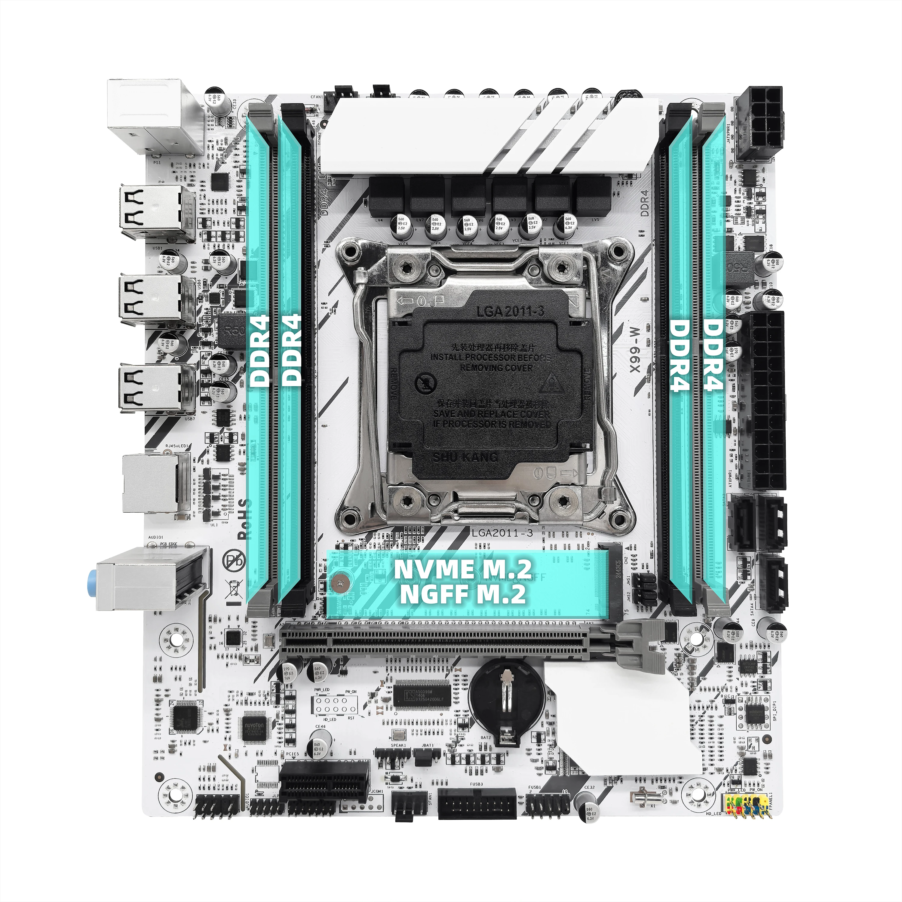X99マザーボード Xeon E5 2650v4 おまけつき MOUGOL New X99 Motherboard Set with Intel Xeon E5 2650 V4
