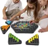 Chain Triangle Chess Game Chain Triangle Game Exercise Thinking Toys Interactive Peg Game Triggle Board Game 1