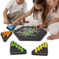 Chain Triangle Chess Game Chain Triangle Game Exercise Thinking Toys Interactive Peg Game Triggle Board Game 1