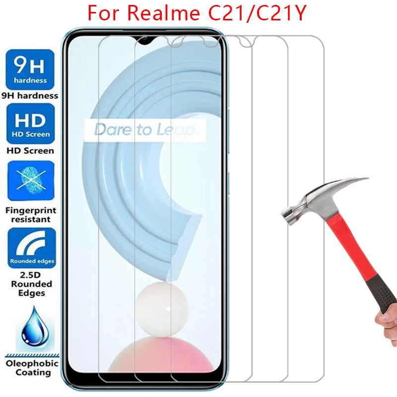 Чехол для телефона для realme c21 c21y закаленное стекло на realmec21 realmec21y c 21 y 21y 21c cy21 y21c задняя крышка realmi relme real me
