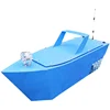 RC Boat Tumbler High Power Dragnet Boat Metal 4 Motor Stainless Steel Trawler Put Fish Net Boat Model 4