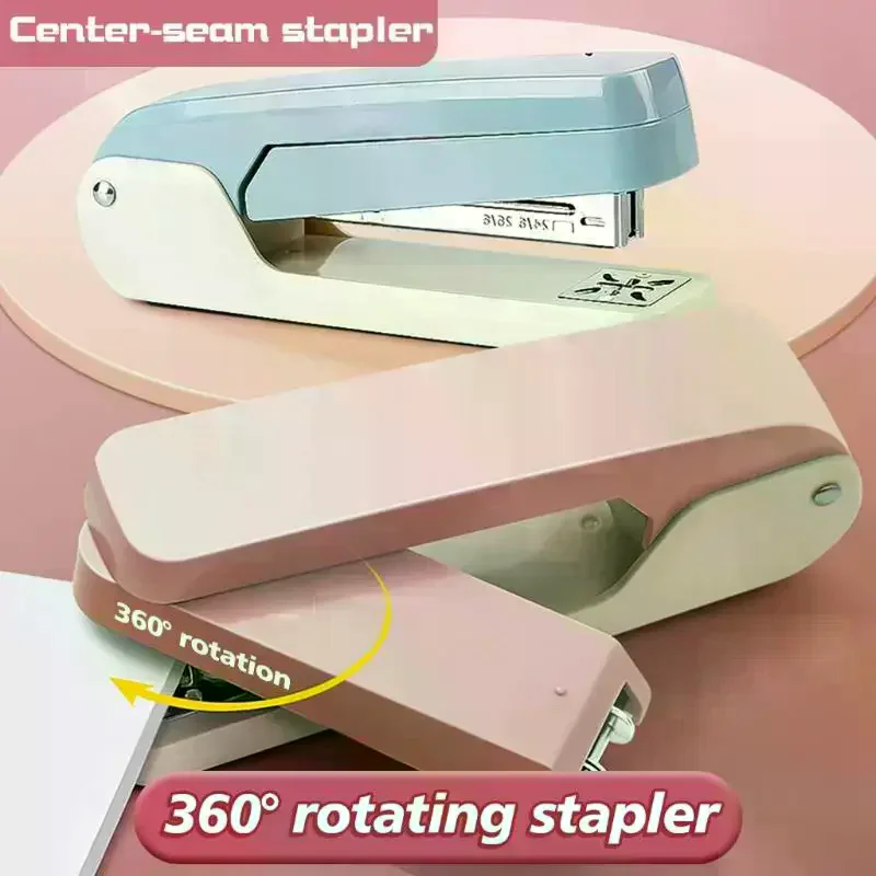 360도 회전 스테이플러, 헤비듀티 스테이플러, 간편한 장지용 회전 스테이플러, 24/6 스테이플 호환