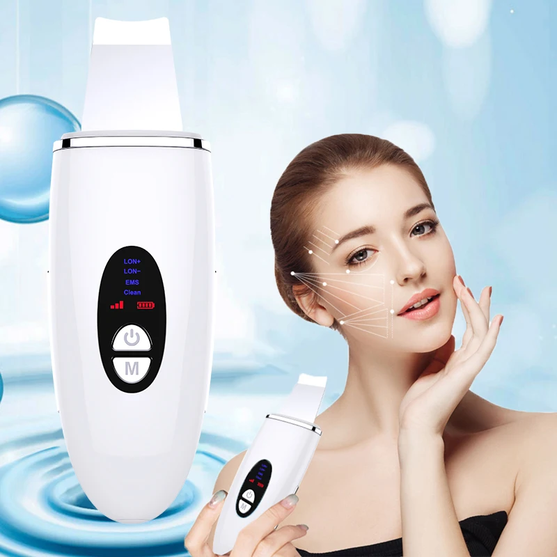 Ultrasonic Cleaner Face Blackhead Remover Skin Scrubber Deep Face