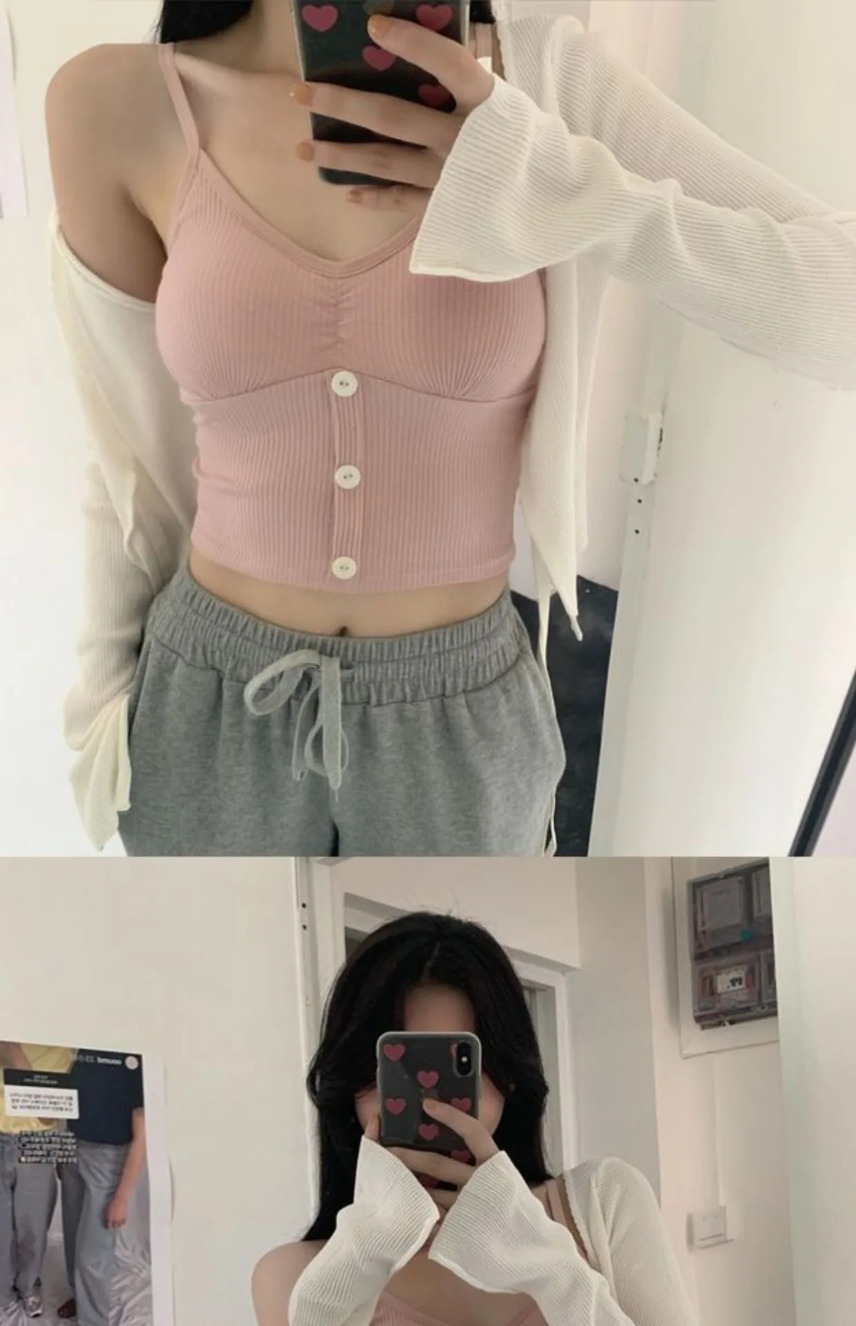 Description Picture 6 of itemBlack Cute Woman Knitted Tank Top Women Strap Vest Sexy Female Knitting Crop Top Bandeau Bra Strapless Tube Crop Tops Ladies