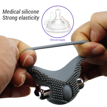 Man Penis Ring Silicone Cock Ring Delay Ejaculation Vibrating Ring Clitoral stimulator Sex Toy For Couples Adult Products 18 Sex 6