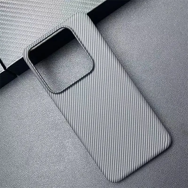 Fashion Hard Carbon Fibre Slim Protective Back Cover Case