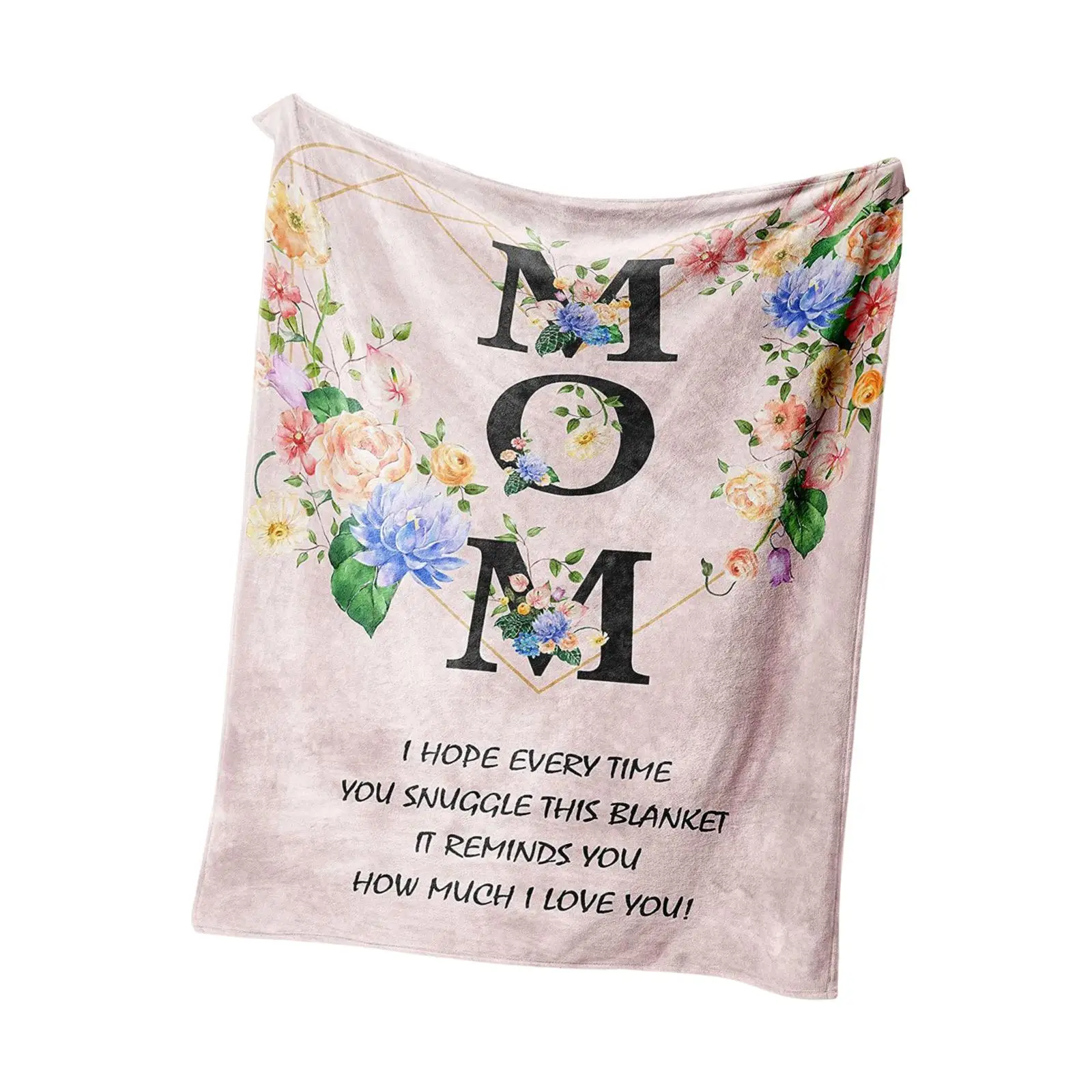 

Mother Day Blanket Gift for Mom Printed Blanket Mom Blanket Soft Blanket for Thanksgiving Day Birthday Anniversary Mother Day