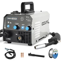 MIG Welder,Flux Core Welder Machine 110V 130Amp, Gasless MIG Welding Machine IGBT Inverter Welder Portable Wire Feed Welder 1