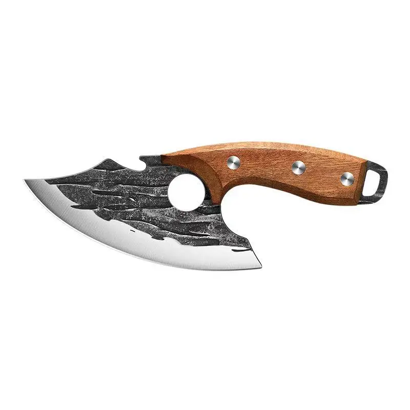 Meat Cutting Knife Outdoor Pick Bones Dedicated Knife Hand-Forged Meat Cutting Knife Slaughter Professional Meat Selling