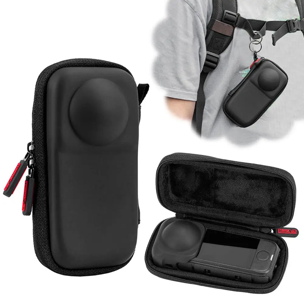 Custodia per Insta360 X4 Air Accessori Obiettivo PC Copertura protettiva anticaduta per Insta360 X4Air Accessori per fotocamere sportive - immagine 4