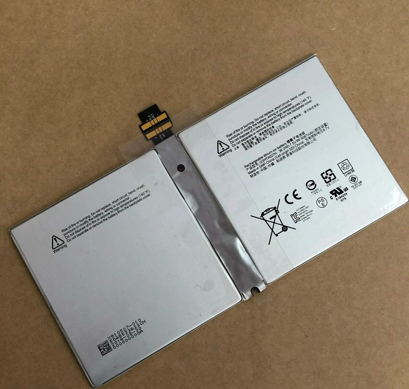 Weihang Nuova Batteria Muslimynr01 Per Microsoft Surface Pro 4 Pro4 12.3 "Modello 1724