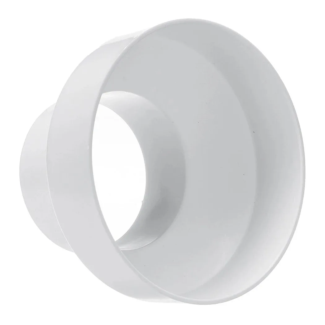 110 To 100/150 To 100/200 150 mm Ventilation Pipe Reducer Adapter Pipe Fittings ABS for Air Ventilation Systems Vents Parts ventilation pipe reducer