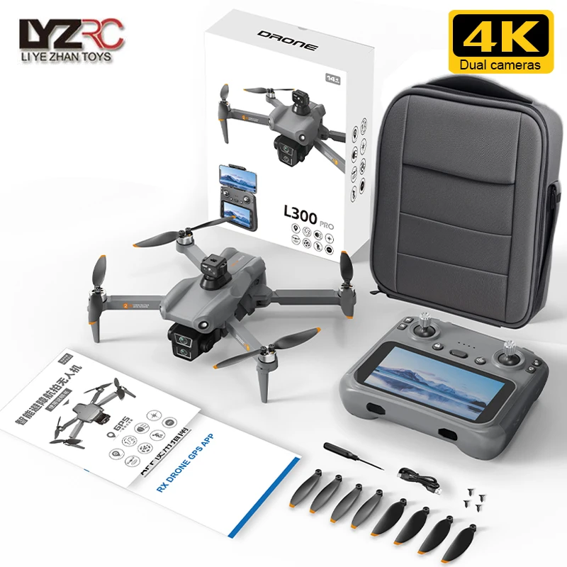 Professional 4K Wide Angle HD Camera Drone with GPS and Wifi