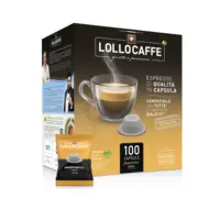Капсулы Lollo Coffee Black Blend-100 — совместимые с машинами марки Bialetti *