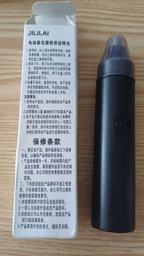 Rechargeable Nose Hair trimmer and Facial Hair remover for Men Nose Hair Shaver for nasal clearance - portable grooming tool for photo review