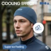3/5Pcs Ice Silk Cycling Skull Cap-Motorcycle Breathable Sports Helmet Liner Sweat-Wicking cooling cap for Men Women Under Helmet 3