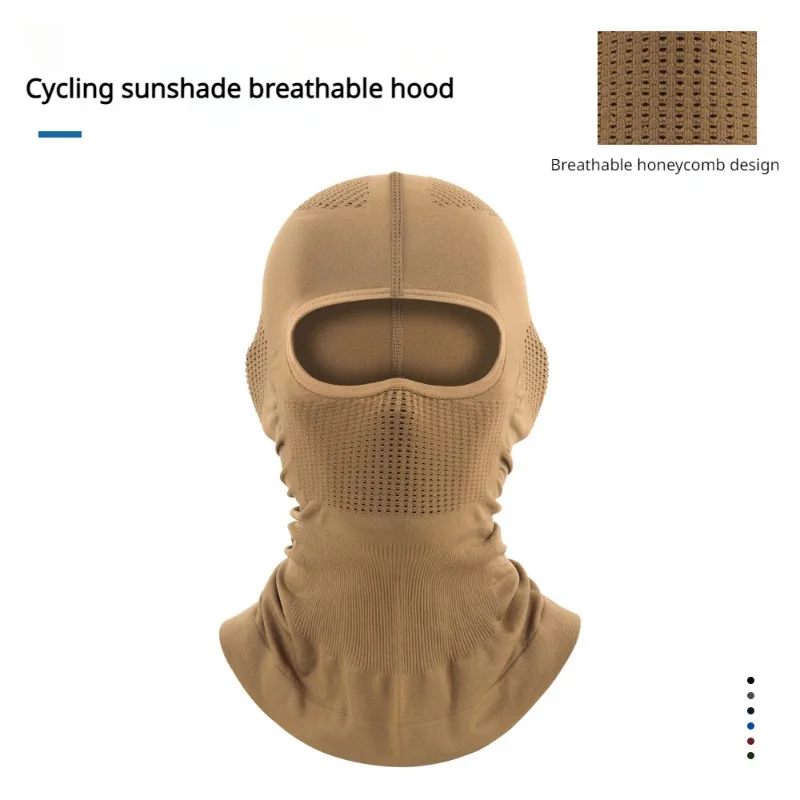 Men's Cycling Cap Balaclava Full Face Ski Mask Hood Hiking Camping Hunting Outdoor Riding Sports Hood Sunshade Helmet Liner balaclava hat sun protection mask riding mask