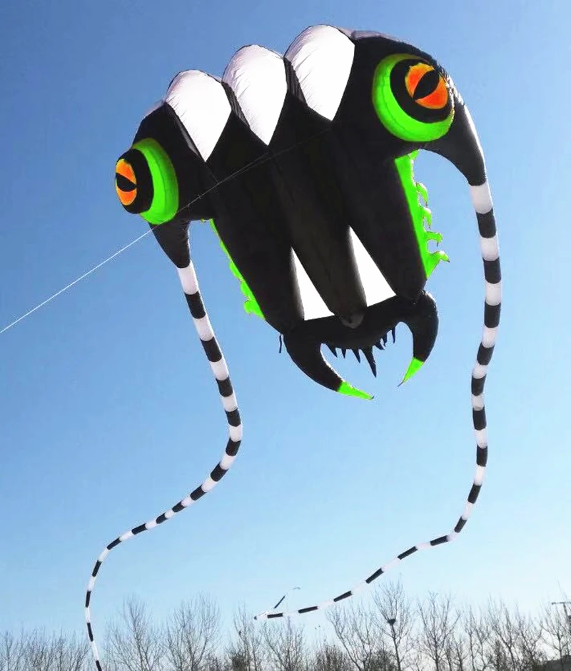 free shipping trilobites kite factory weifang big kite for adults jellyfish kites ripstop nylon soft kites inflatable kites koi 4