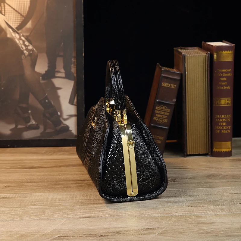 Crocodile Leather Bag Designer Handbag