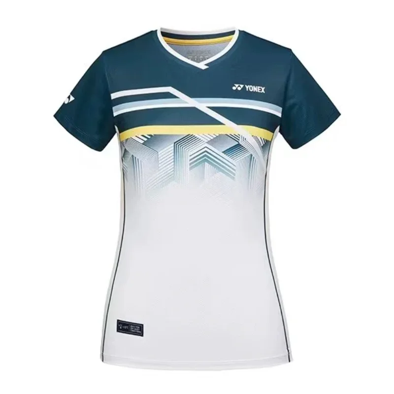 Yonex Badminton Tennis Suits Competition Suits Sports T-shirts Short-sleeved Tops Breathable Sweat-absorbent Quick-drying short sleeve t shirt badminton uniforms