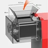 Red Household Meat Slicer Desktop Electric Meat Cutting Machine For Shredding Slicing 6