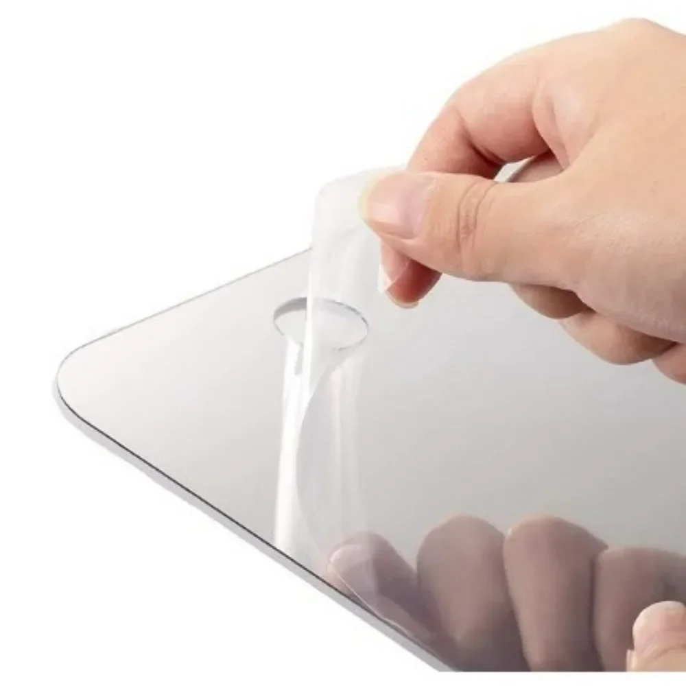 1pc Acrylic Mirror With Wall Suction Shower Mirror For Man Shaving Women Makeup Portable Travel Bathroom Accessories 5