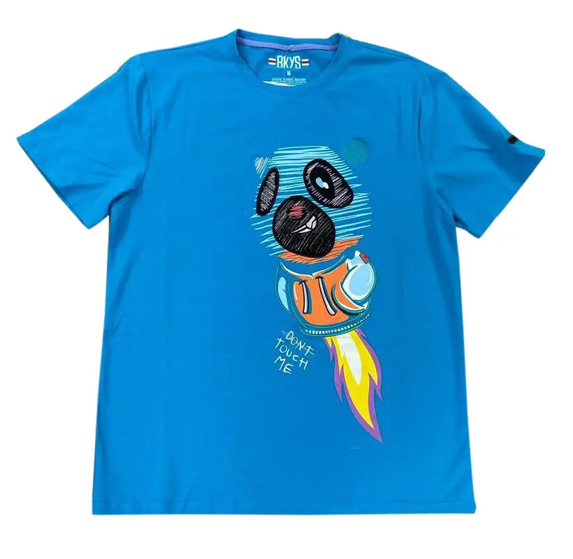 Maglietta Bkys Diva Blue Non Toccare Me Da Uomo