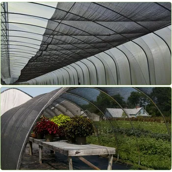 Grow Accessories Mosquito Netting Garden Mesh Netting Agriculture Black Fly Bird Net Barrier Hunting Blind Plant Protecting Net 5