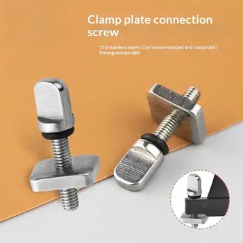 Vite di ricambio per pinna di tavola da surf, in acciaio inossidabile resistente, 1 pz M4, bullone per pinna da surf per riparazione attrezzatura da surf acquatico all'aperto