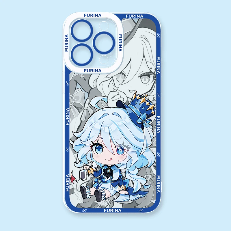 Genshin Impact Themed Smartphone Case - Stylish and Durable Design