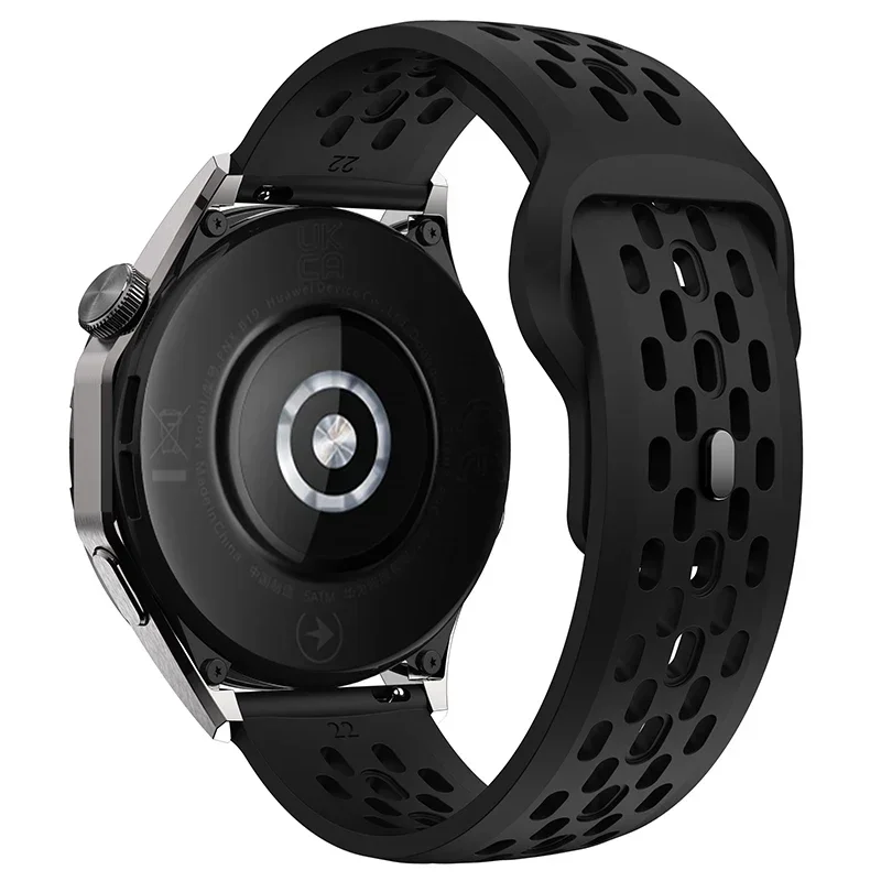 Sports Silicone Replacement Wristband - 46mm Strap