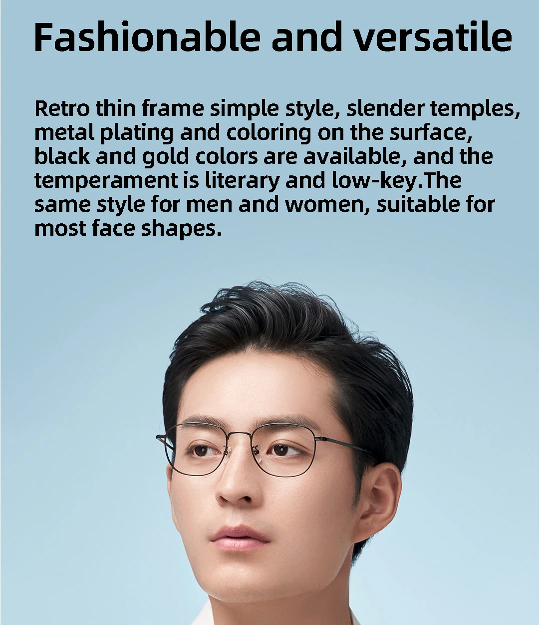 Xiaomi Anti-Blue Light Eye Protection Glasses Unisex (HMJ06LM) description image 6