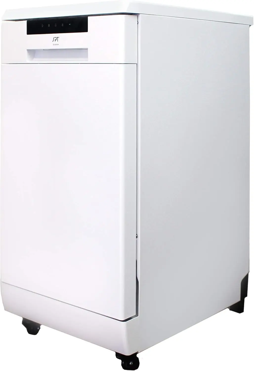 SD-9263W 18″ Wide Portable Dishwasher with ENERGY STAR, 6 Wash Programs, 8 Place Settings and Stainless Steel Tub – White 3