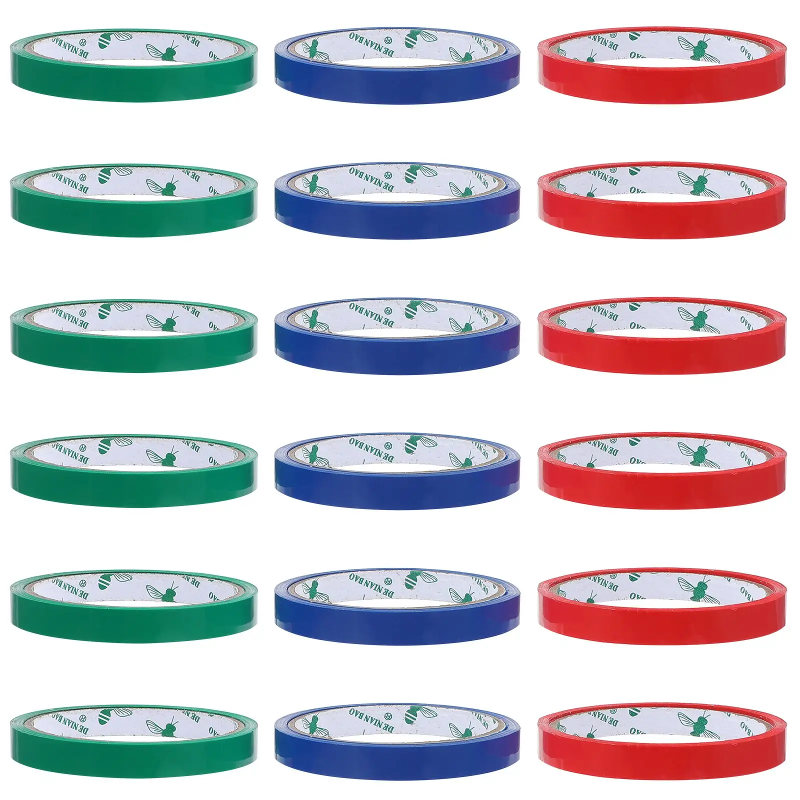 

18Pcs Adhesive Tape Clear Bag Sealing Tape Bag Sealing Machine Supermarket Bag Tape For Stainless Bag Sealing Machine Kitchen