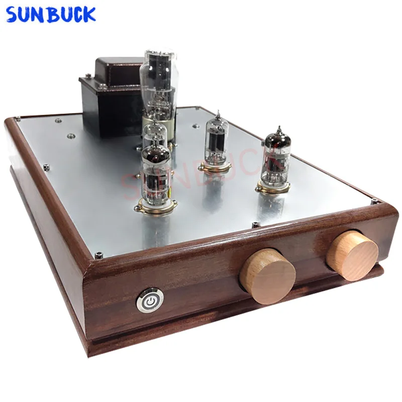 

SUNBUCK Wada Shigeru Tube Preamp 6N11 6DJ8 5Z4P ECC88 Vacuum Tube Preamplifier Amplifier Audio