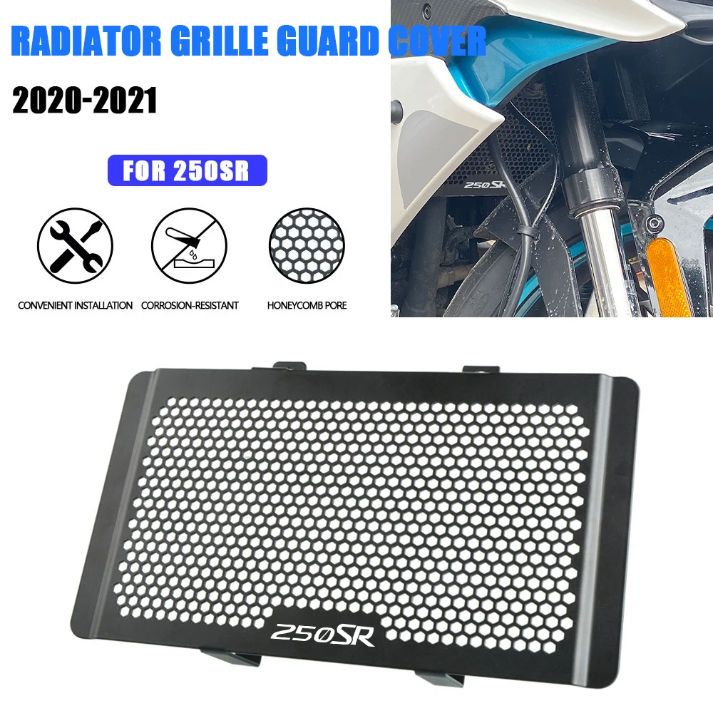 

For CFMOTO CF 250SR SR250 250 SR 250 CF250SR 2020-2021 Radiator Grille Guard Cover Protector Motorcycle CFMoto 250 SR 2020 2021