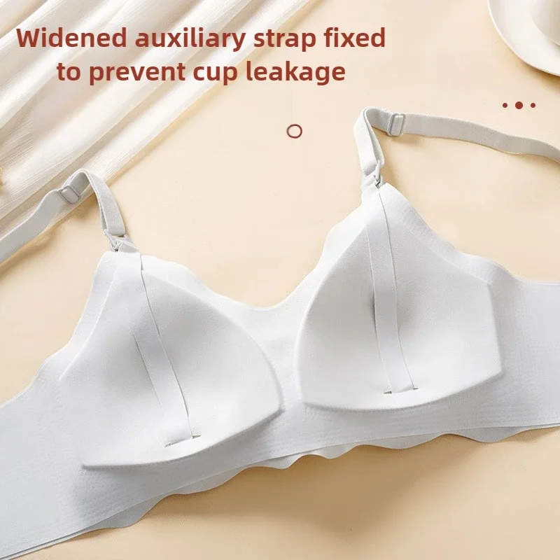 Maternity Nursing Bra Pregnant Women Front Open Button Breastfeeding Bras One-piece Convenient Feeding Pregnancy Dropshiping 6