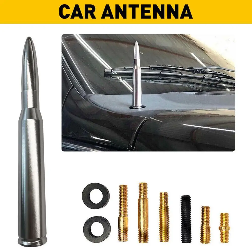 Antenna 50 Cal Caliber Bullet For TRUCK RAM 1500 For FORD