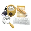 Electric Chocolate Melter Stainless Steel Plastic Hot Chocolate Melting Pot 3