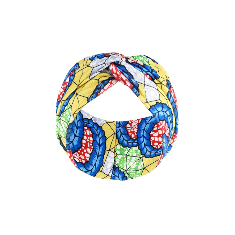 Moda Sfumature Colore Nodo Croce Fasce Per Le Donne Autunno Inverno Caldo Lana Fascia Per - Foto 9