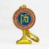 Feng Shui Anti-Burglary Mirror Amulet Keychain Luck Protect Key chain 5