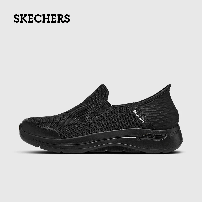 

Skechers Men Shoes GO WALK ARCH FIT Slip-ins Men's Summer Spring Breathable Lightweight Walking Running Shoes Casual Sneakers