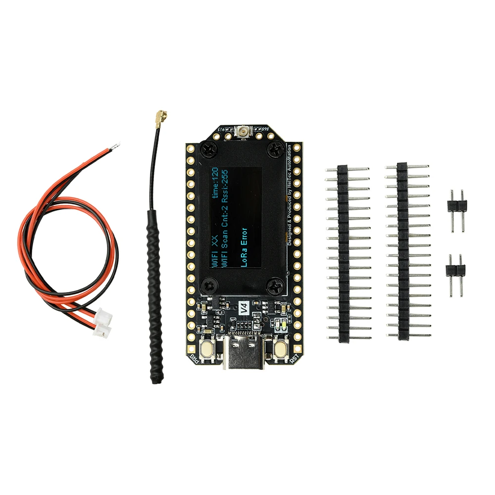 ตัวเลือกสินค้า แผ่นพับพัฒนา LoRa จอ OLED 0.96 นิ้ว พลังงานแสงอาทิตย์ ครบครันสำหรับ IoT
