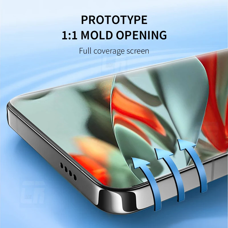 Premium Silicone Hydrogel Foldable Screen Protector - 2-4 Piece Set