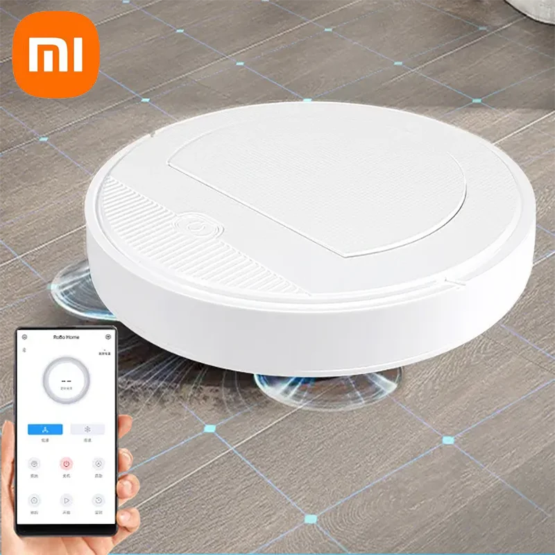 

Xiaomi New USB Robot Vacuum Cleaner Smart for Home Mobile Phone APP Remote Control Automatic Dust Removal Cleaning Sweeper Gift